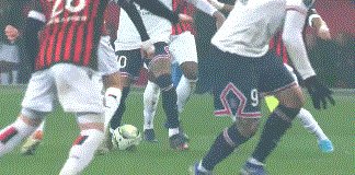 【法甲】姆巴佩缺阵梅西0射 巴黎客场遭绝杀负尼斯